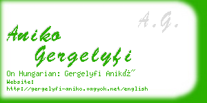 aniko gergelyfi business card